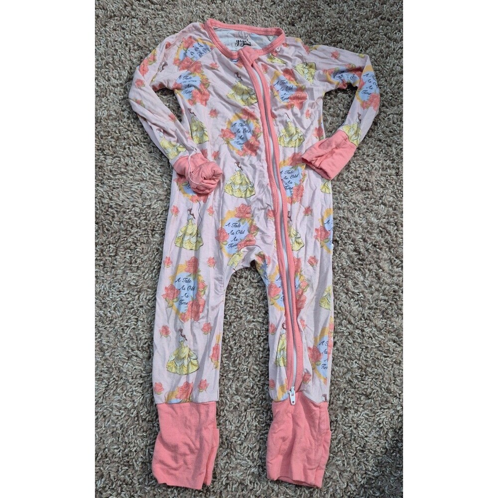 Gigis closet bamboo zippy size 6-12M belle